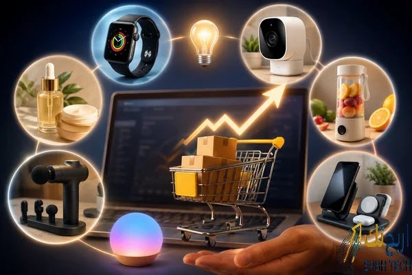 7 منتجات ترند 2026 تبيع نفسها: هامش ربح 70% بدون مخزون
