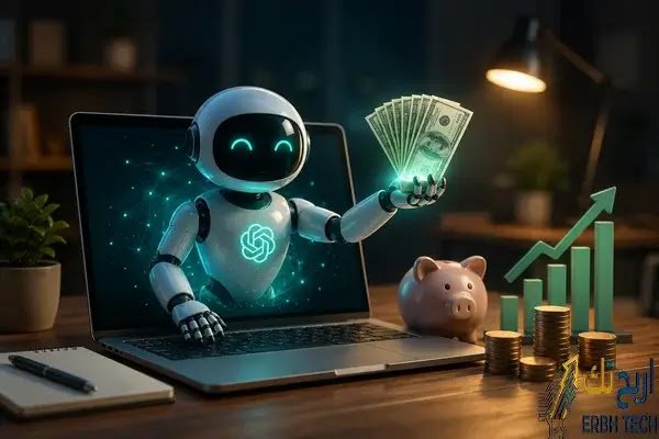 الربح من ChatGPT في 2026: 8 طرق حقيقية لتحقيق دخل شهري للمبتدئين بدون رأس مال