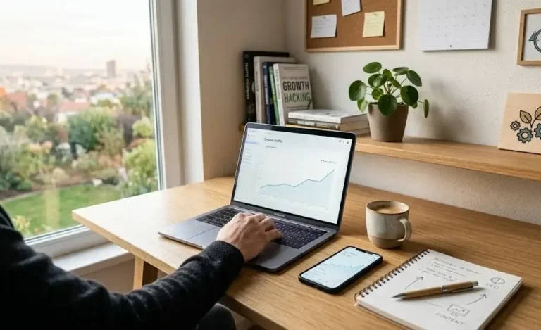 كيف تجلب 1000 زائر يوميًا لموقعك بدون إعلانات (دليل عملي خطوة بخطوة)