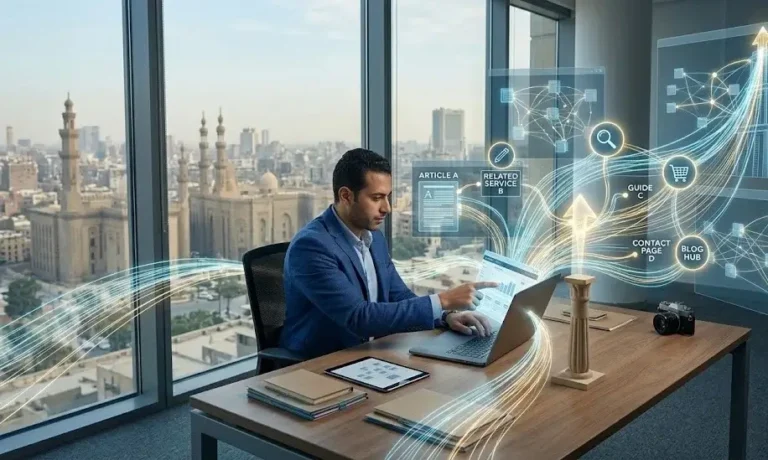 بناء الروابط الداخلية بطريقة صحيحة لرفع ترتيب موقعك