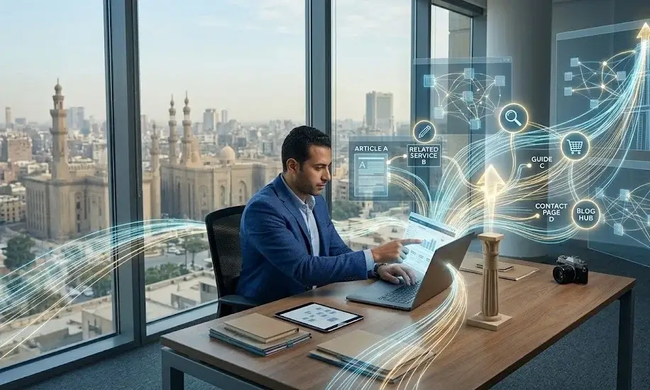 بناء الروابط الداخلية بطريقة صحيحة لرفع ترتيب موقعك